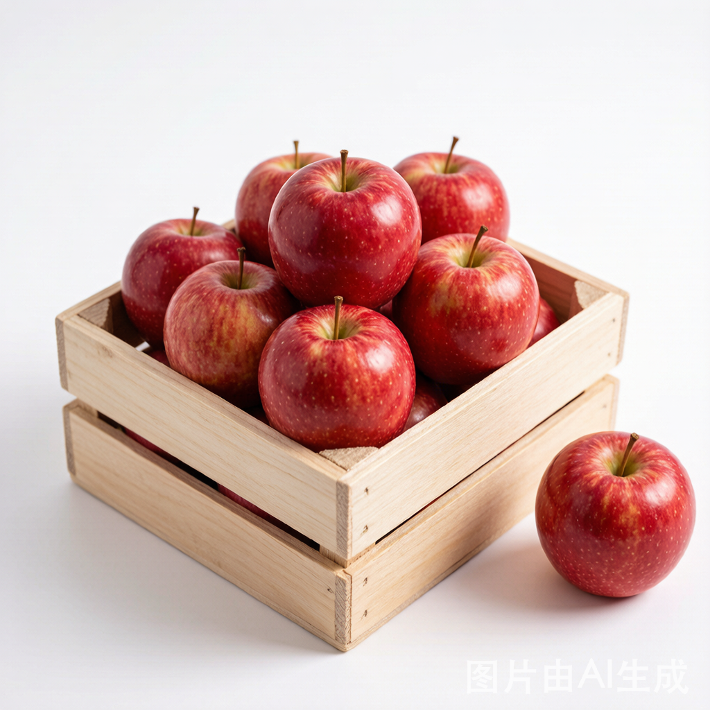 烟台红富士苹果 40斤箱装 批发直供