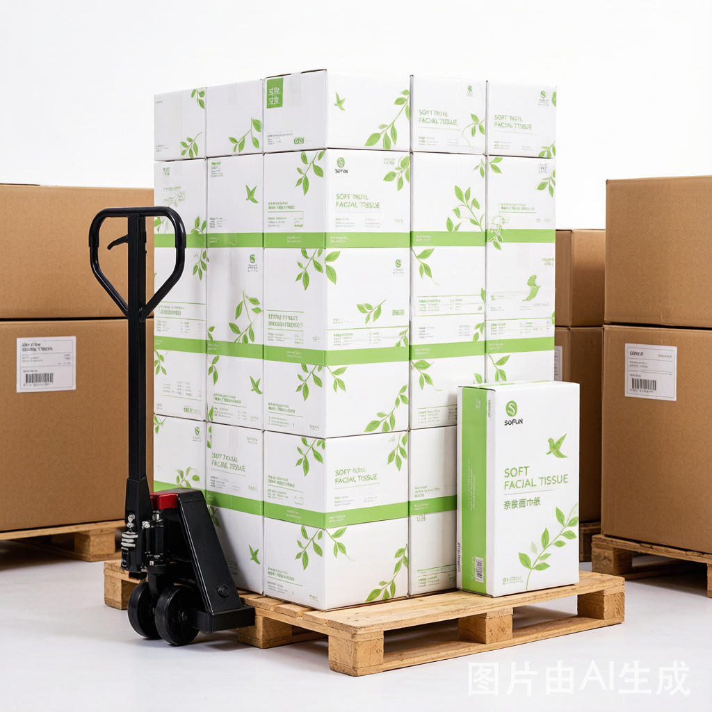 抽纸批发 100箱 原木纯品 3层