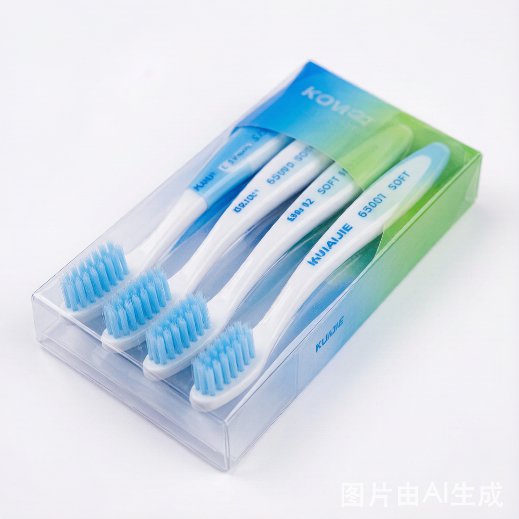 牙刷批发 500支 软毛家用