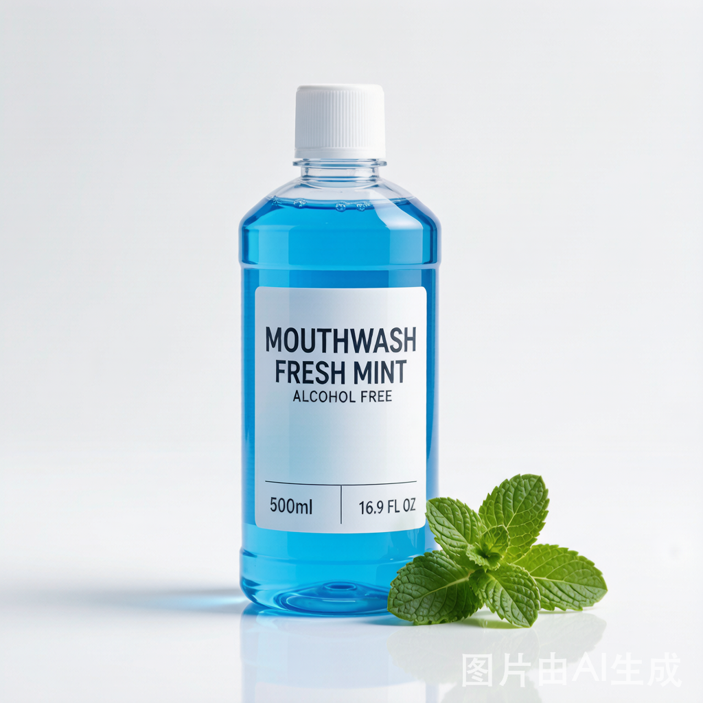 李施德林漱口水 500ml 冰蓝清凉